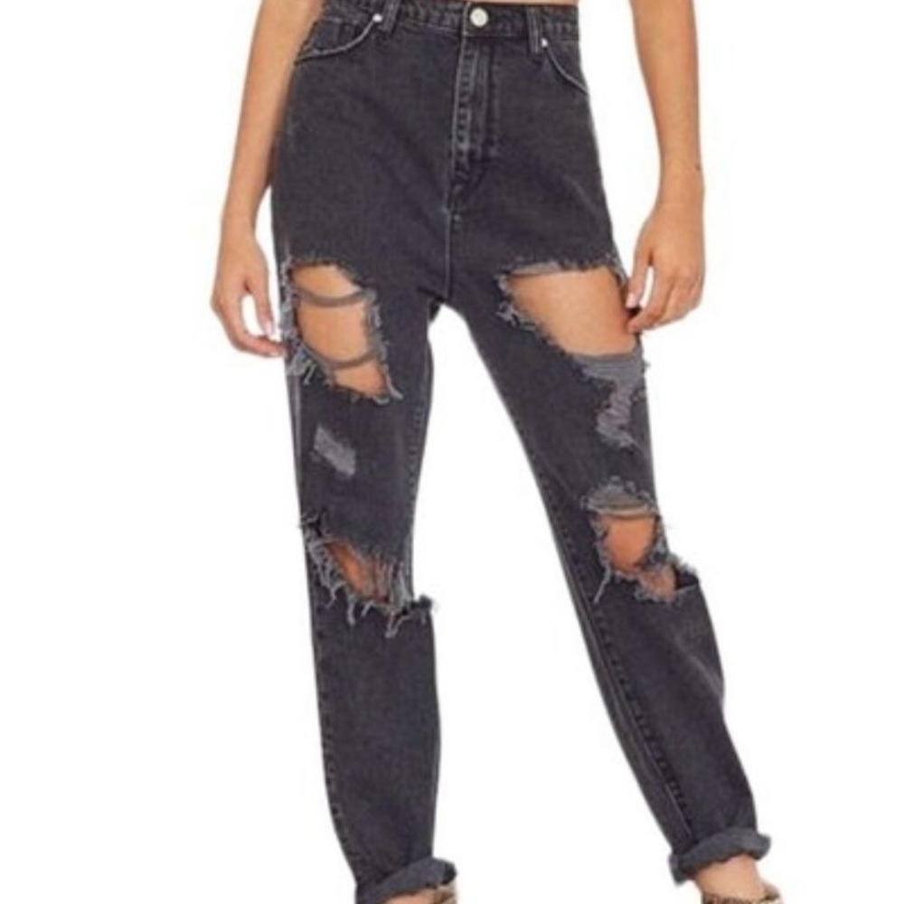 Urban Outfitters Distressed Mom Jeans